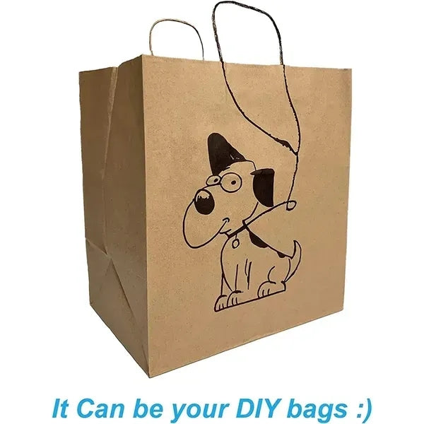 Imprinted Recycled Paper Bag