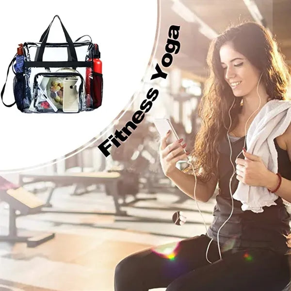 See Through Clear Tote Bag