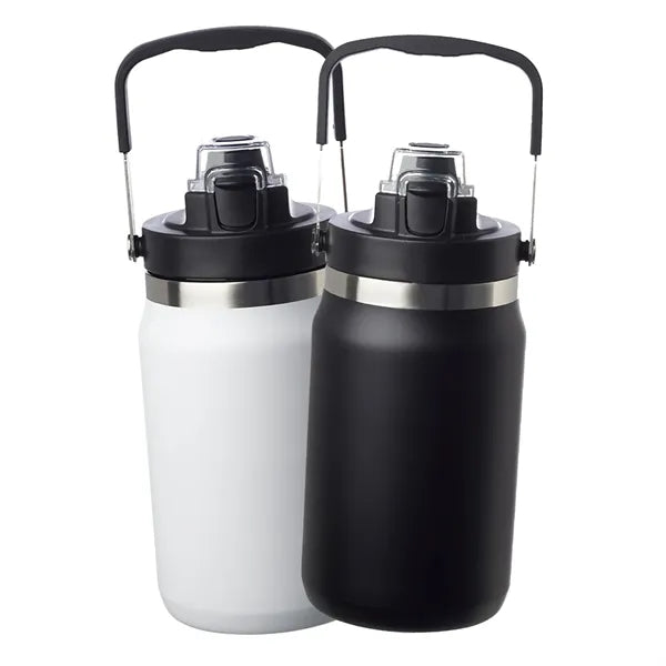 Double Wall Stainless Steel Bottle, 64 oz.