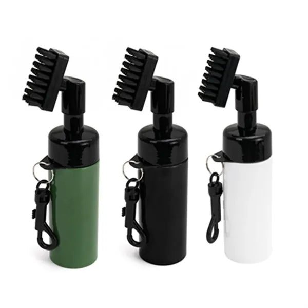 Golf Club Groove Cleaner Brush Bottle with Water Dispenser