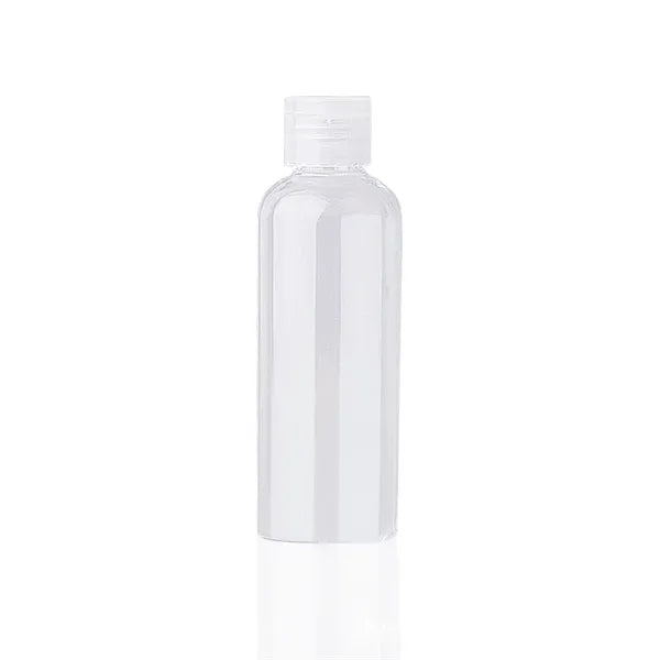 Transparent Flip-Top Plastic Lotion Bottle