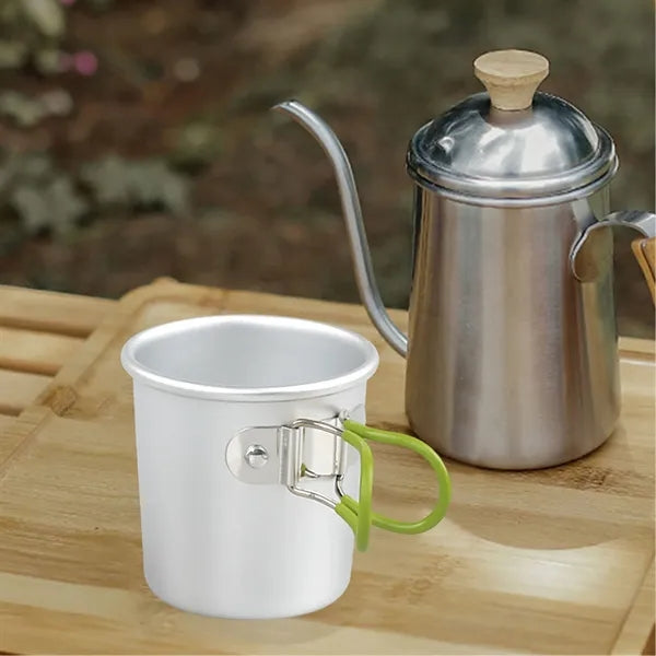 Camping Stainless Steel Folding Mug Cup