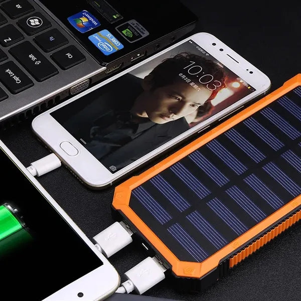 10000 mAh Solar Power Bank