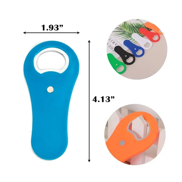 Magnetic Plastic Stainless Steel Bottle Opener