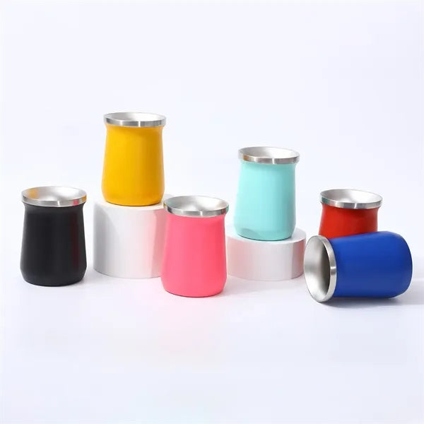 8.8oz. Stainless Steel Tumbler Double wall Mug Eggshell cup