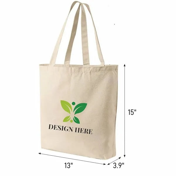 12 Oz. Cotton Canvas Tote Bag