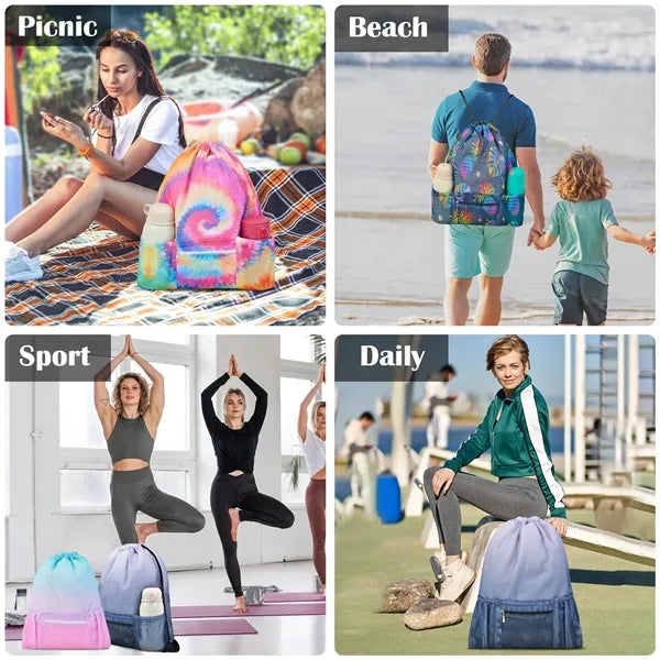 Beach Bag for Swimming Gear Backpack
