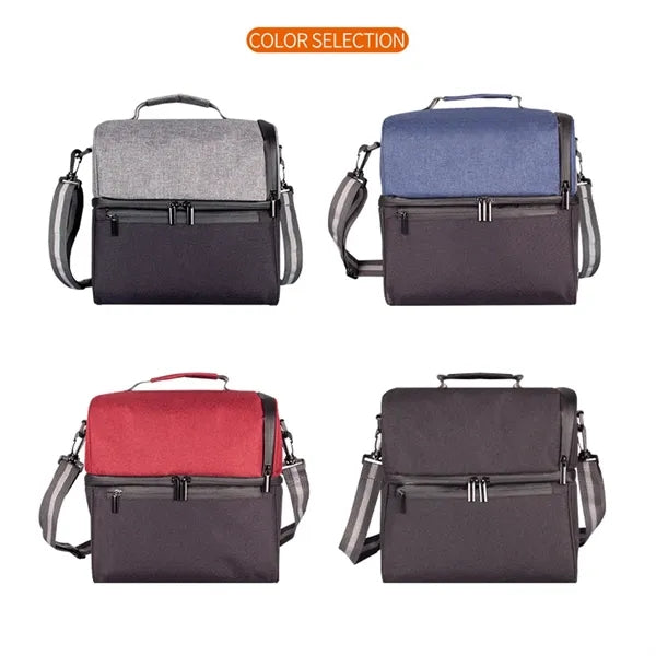 Work Picnic Insulated Lunch Bag Box Cooler w/ Shoulder Strap