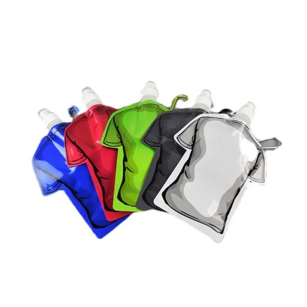 T-shirt Shaped Outdoor Foldable Water Bottle