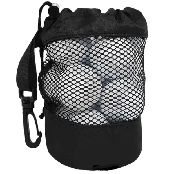 Mesh Golf Ball Drawstring Bag