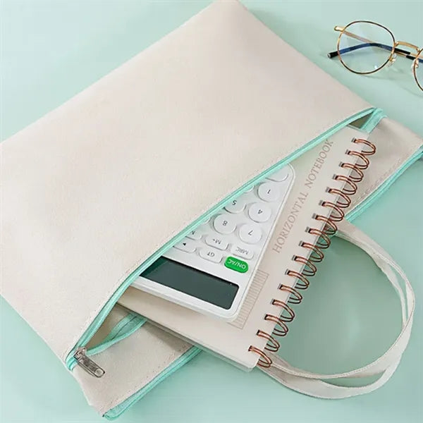 A4 Zipper File Bag