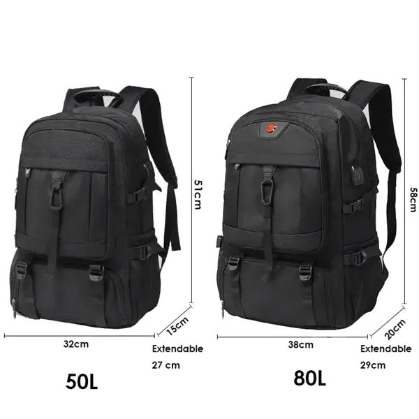Large Extendable Business Laptop Backpack PC 18inch