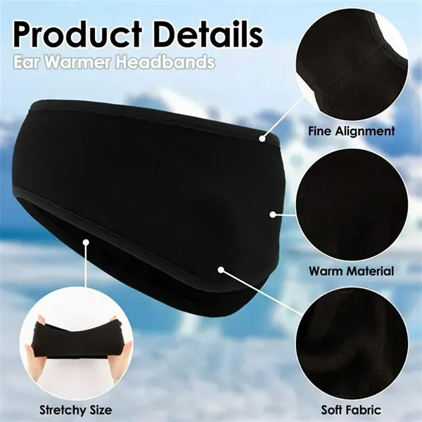 Winter Earmuff Windproof Fleece Headband Unisex