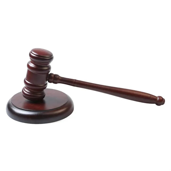 Wooden Judge Hammer Gavel