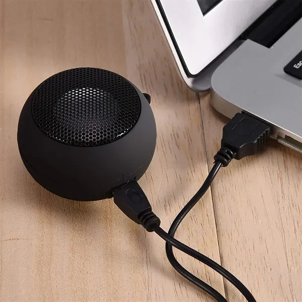 Portable Mini Wired USB Speaker with 3.5mm Aux Input Jack