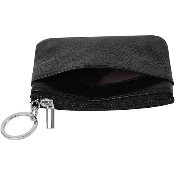 Mini Pouch Change Wallet with Keychain
