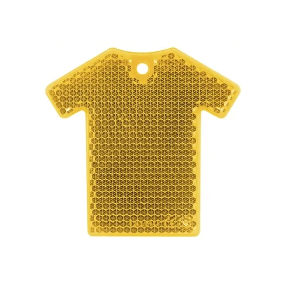 Reflective T-shirt Shape Safety Keychain