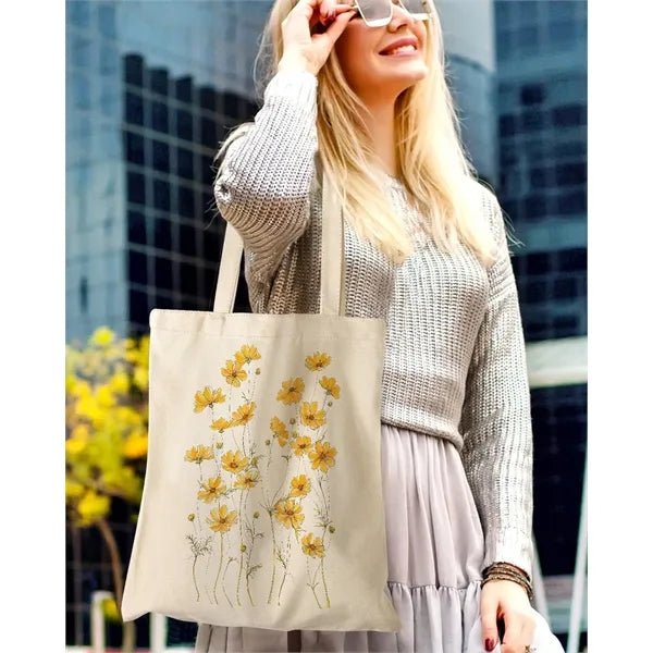 Aesthetic Canvas Tote Bag