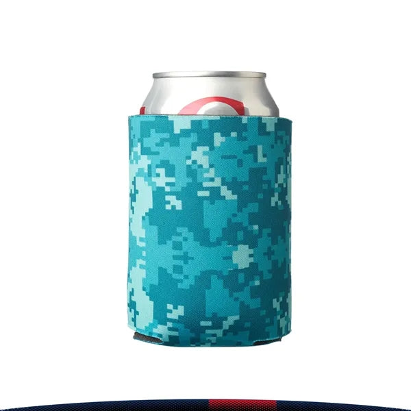 Camouflage Foam Can Coolers