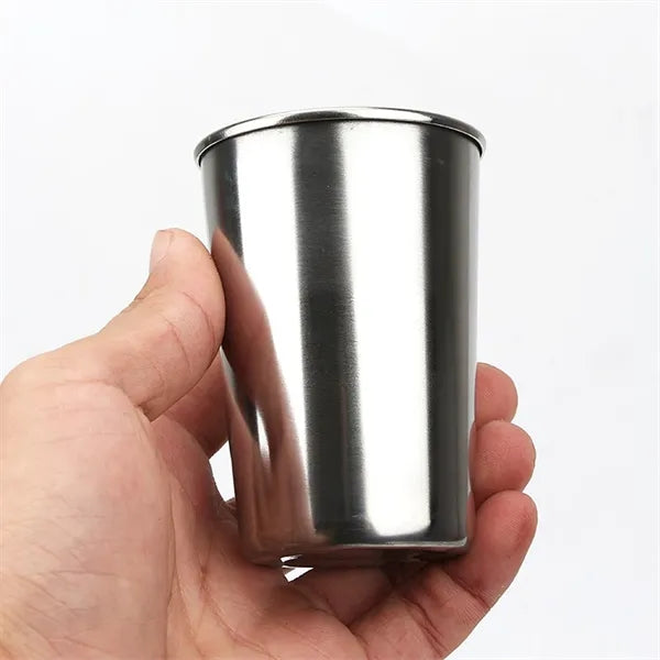Travel Camping Stainless Steel Wine Cup Kit with PU Pouch