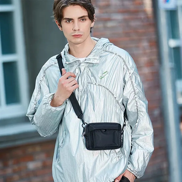 Compact Fashion Crossbody Bag for Men