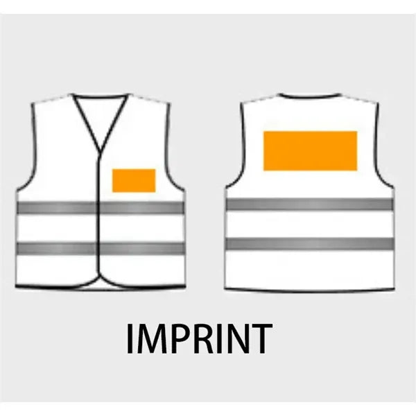 High Visibility Safety Vest with Reflective Strips