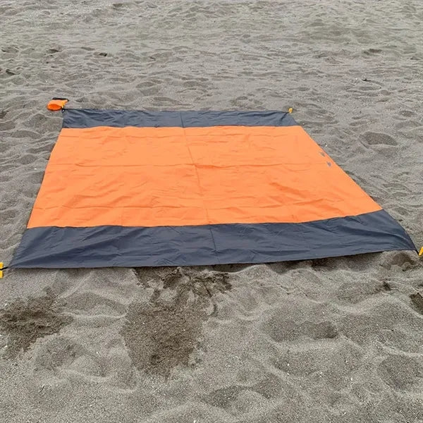 83"x79" Waterproof Sandproof Large Beach Blanket Outdoor Mat