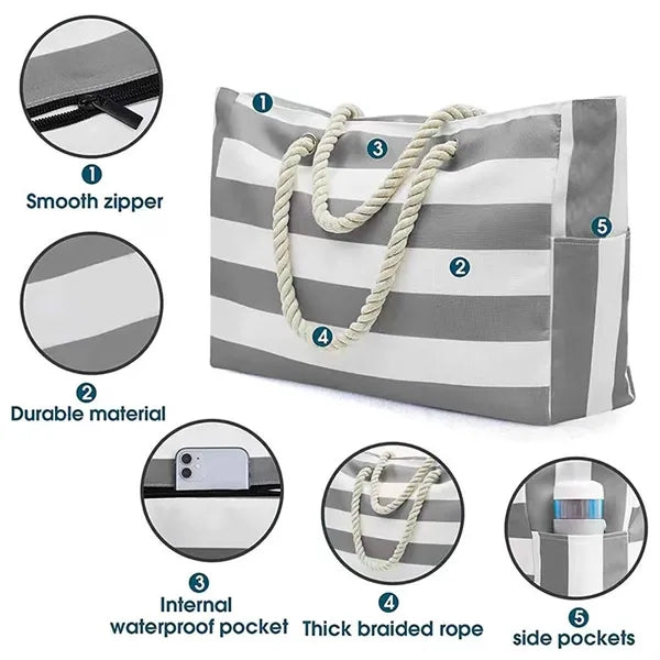 Large Beach Tote Bag