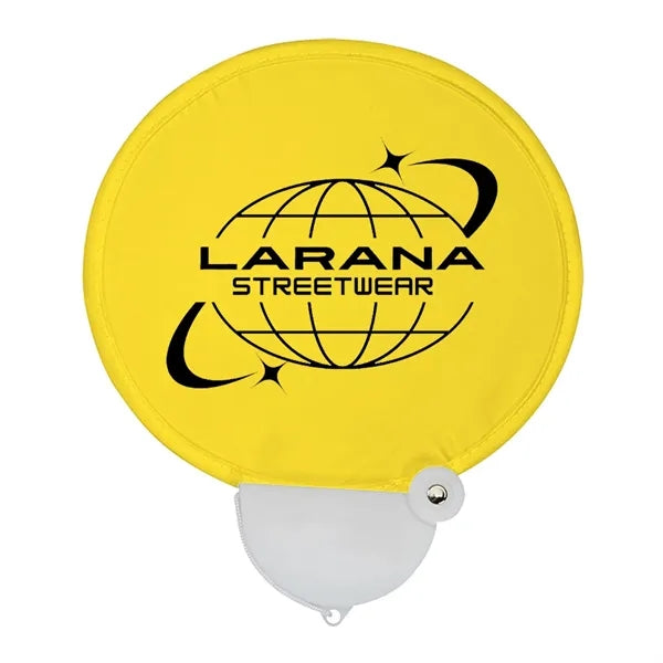 Foldable Chill Fan w/ Twist Handle & Lanyard