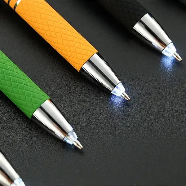 Multifunctional Plastic Click Action Ballpoint Pen