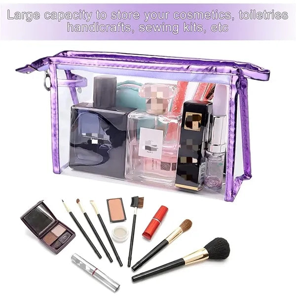 Transparent Toiletry Bags, Comius Sharp 7 Pieces Travel Make