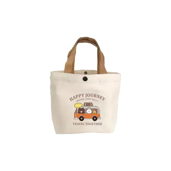Small Versatile Handbag Lunch Box Bag Simple Tote