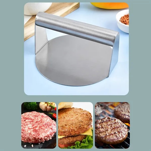 Stainless Steel Burger Press