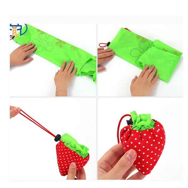 Strawberries Bag Fold Able