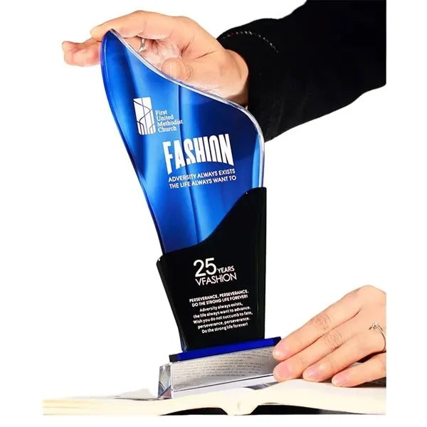 Award Plaque Craft Glass Crystal Trophy For Events