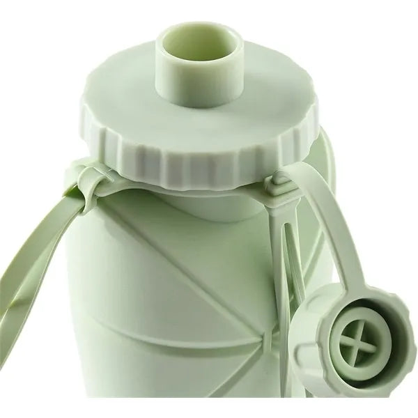 20 oz Silicone Collapsible Water Bottle