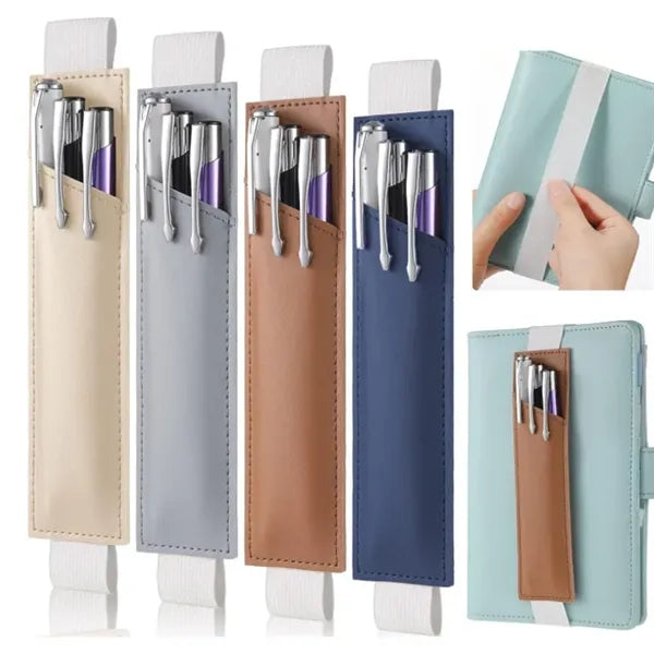 Detachable PU leather Pen Holder