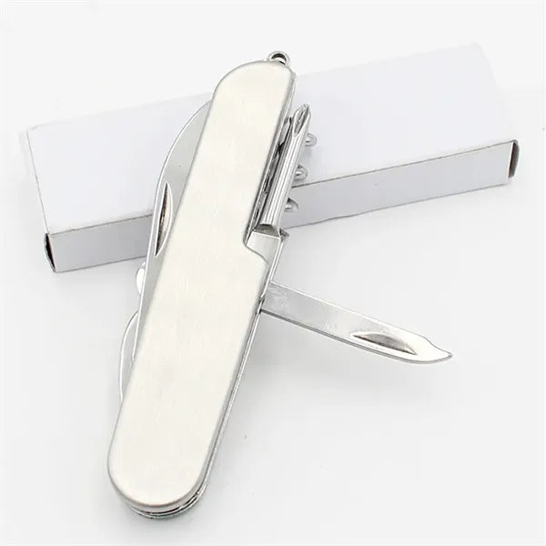 8-in-1 Stainless Steel Multitool Folding Pocket Knife
