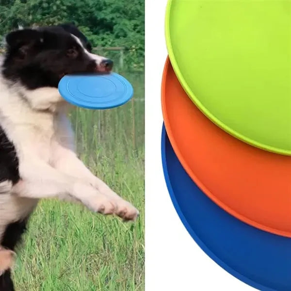 7'' Soft TPR Dog Flying Disc Toys
