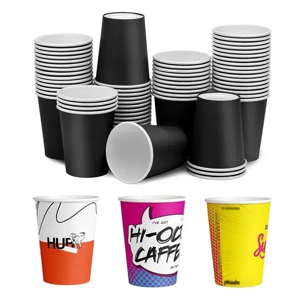 9 oz custom paper cups