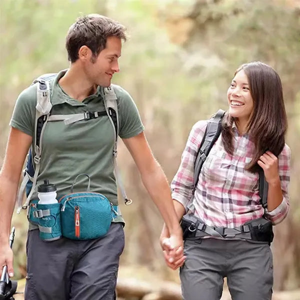 Outdoor Fanny Pack With Water Bottle Holder