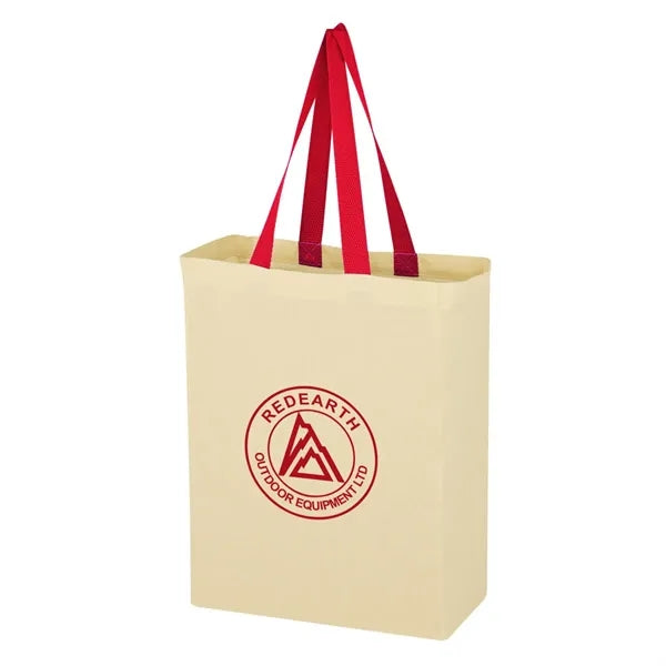 Natural Cotton Canvas Tote Bag