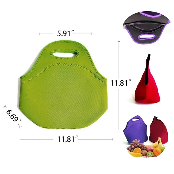 Neoprene Picnic Insulated Lunch Bag