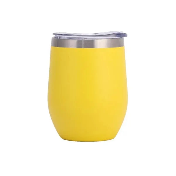 12oz Wine Tumbler with Lid