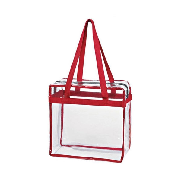 Clear Stadium Tote PVC Bag
