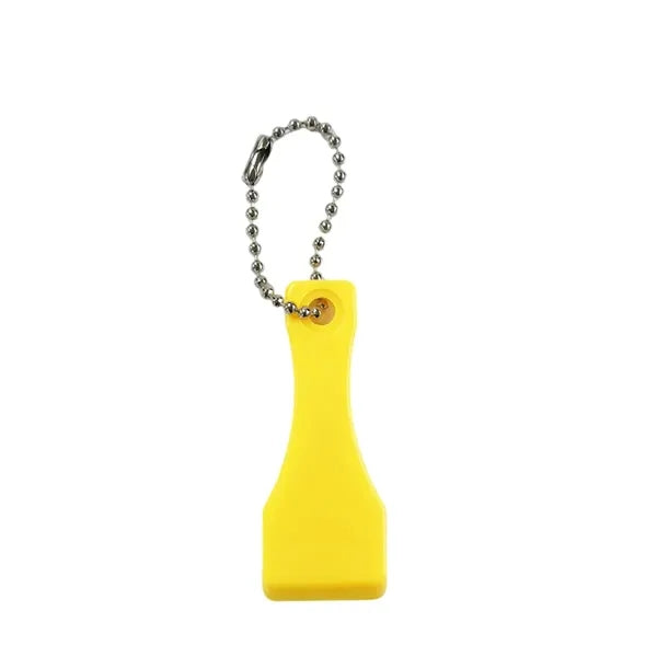 Plastic Lottery Scratcher with Keychain