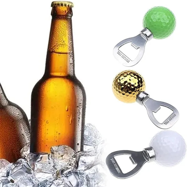 Golf Ball Bottle Opener Themed Beer Funny Fridge