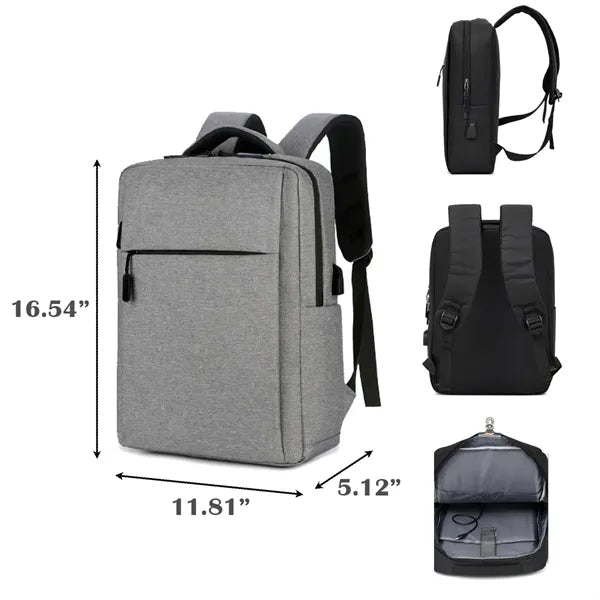 High-capacity USB Casual Business Travel Backpack