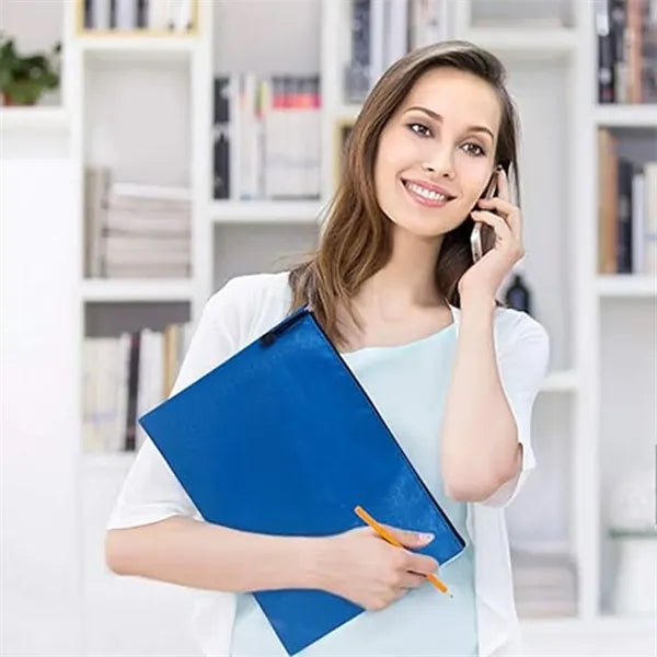 Waterproof Zipper File Bags Office Filing Document Storage