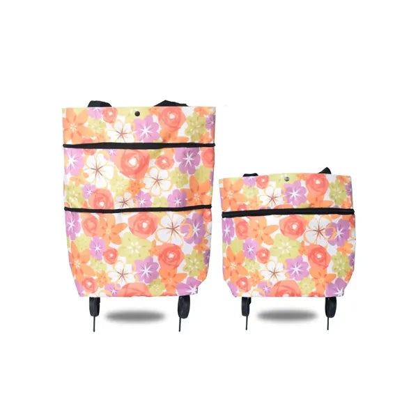 Folding Shopping Trolly Bag Grocery Cart
